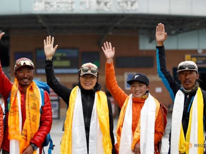 Tired but safe: Everest record-making climbers return Tired but safe: Everest record-making climbers return
