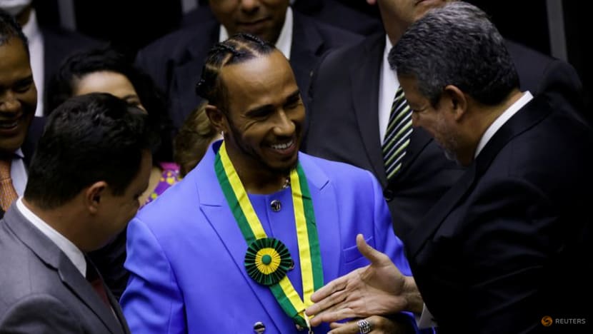 'Now I'm one of you,' Hamilton tells Brazil as he becomes honorary citizen 'Now I'm one of you,' Hamilton tells Brazil as he becomes honorary citizen