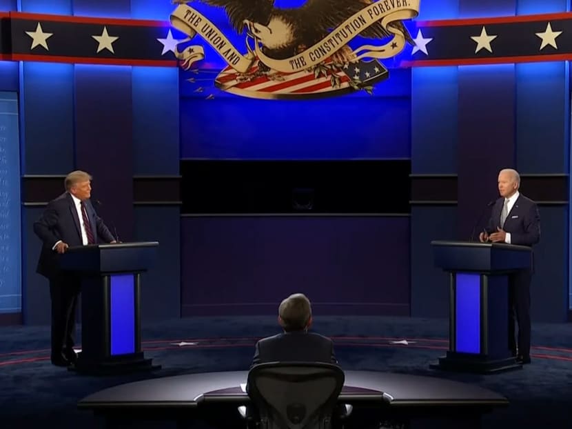 President Donald Trump and Democrat presidential nominee Joe Biden face off in the first United States presidential debate.