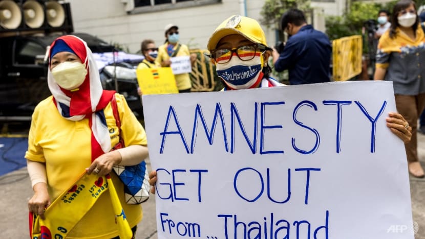 Thai PM's aide seeks to expel rights group Amnesty International 