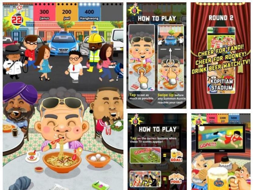 Five free mobile games created to mark SG50
