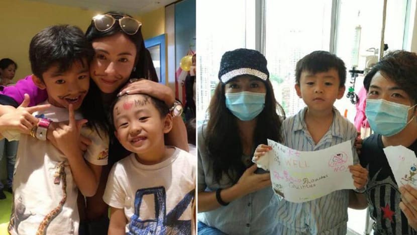 Cecilia Cheung’s son hospitalised for high fever