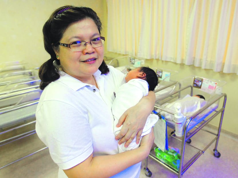 Confinement nanny Ang Peck Lan says that the programme taught her the intricacies of caring for newborns and their mothers. Photo: Ernest Chua