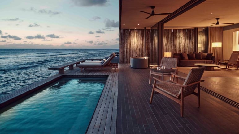 Tired of over-the-top resorts in the Maldives? Then let Patina soothe your cynical soul