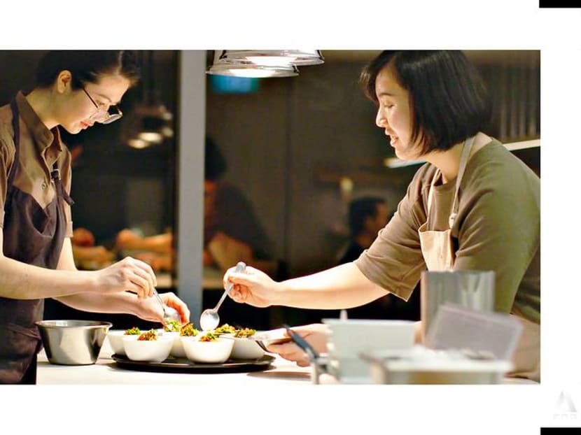 The young female duo bent on educating Singapore diners about food waste