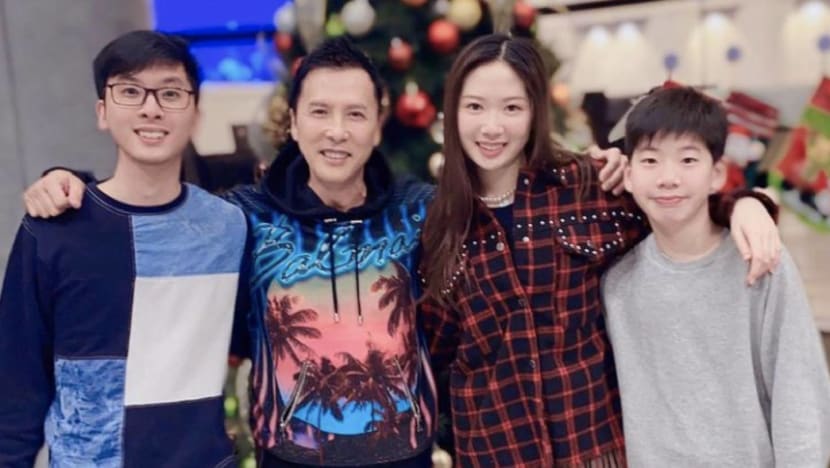 Netizens Go Wild With Conspiracy Theories After Donnie Yen Posts This Picture With His 3 Kids