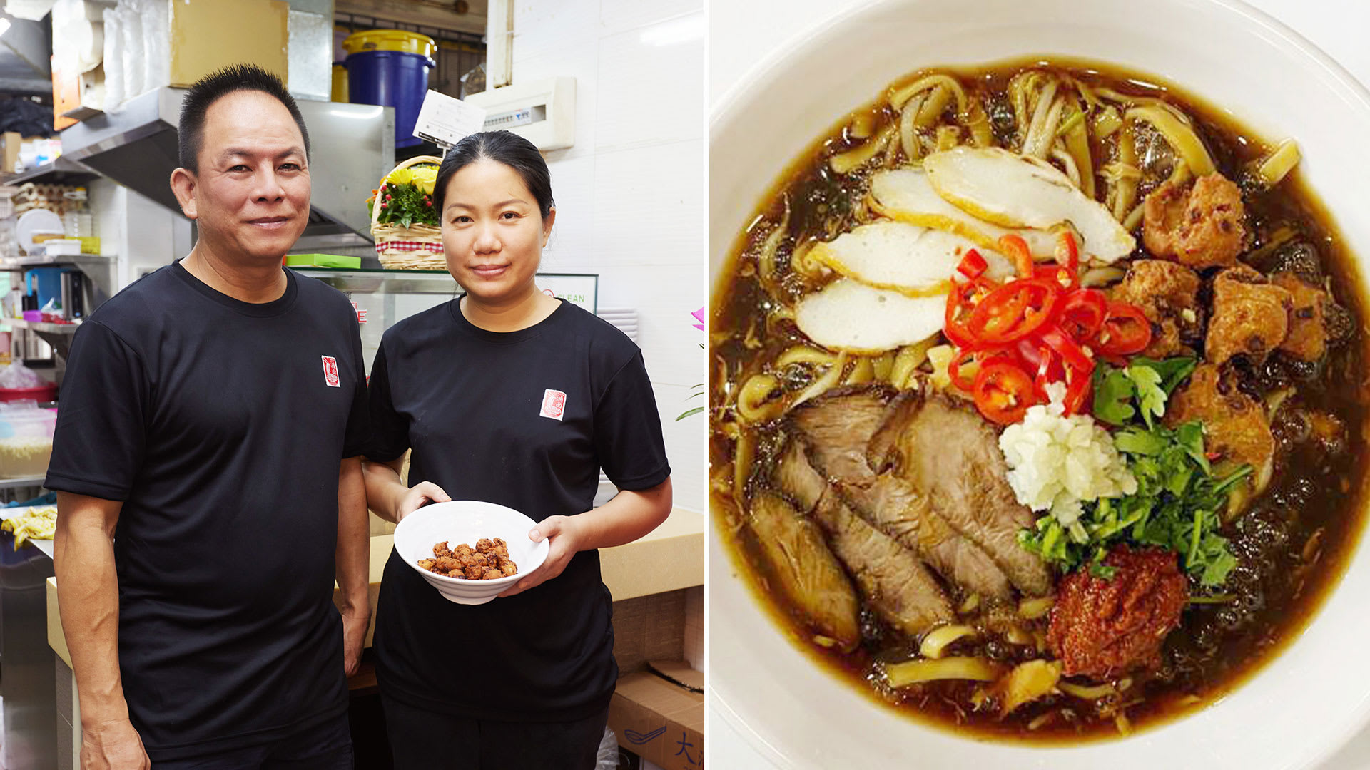 Famous Bukit Purmei Lor Mee Hawker Stall Reopens In Bugis, Run By Third-Gen Owners
