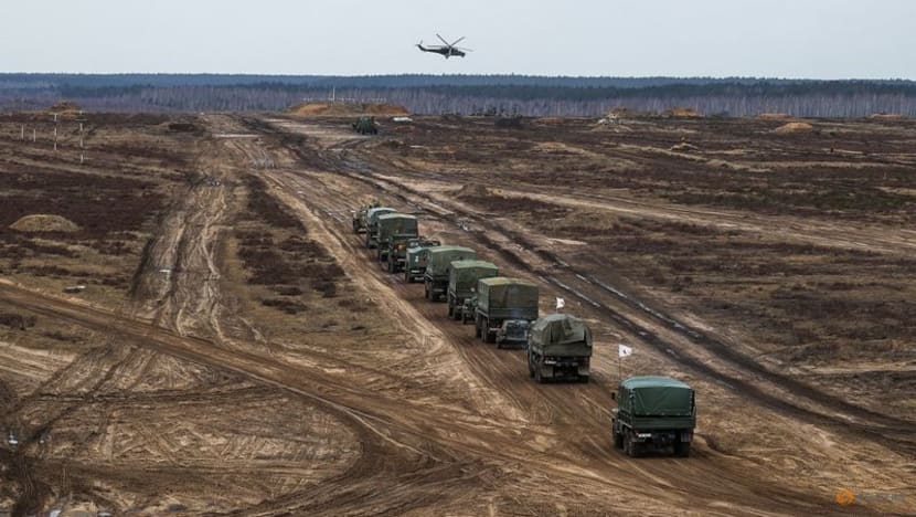 Russia and Belarus extend military drills; Biden cancels Delaware trip Russia and Belarus extend military drills; Biden cancels Delaware trip