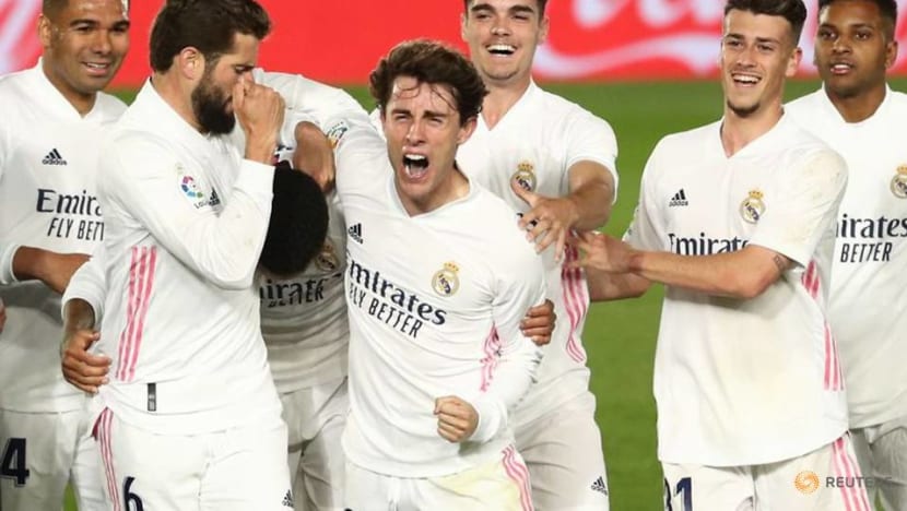 Football: Boys from Brazil power Real to win over Osasuna Football: Boys from Brazil power Real to win over Osasuna