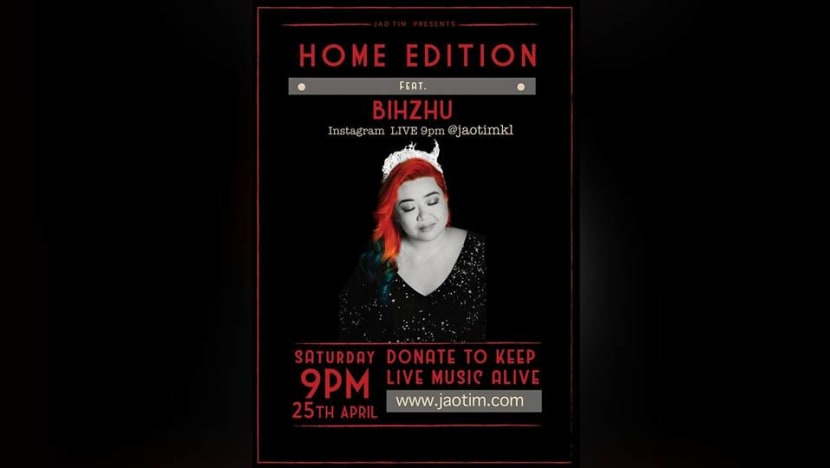 Performers look to online platforms to engage their audience, as Malaysia’s COVID-19 curbs make people stay home Performers look to online platforms to engage their audience, as Malaysia’s COVID-19 curbs make people stay home