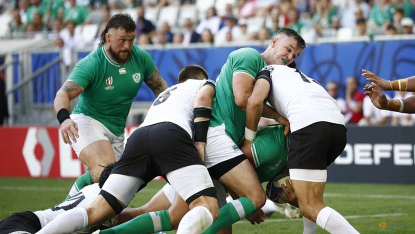 Ireland thrash Romania 82-8 in sweltering Bordeaux
