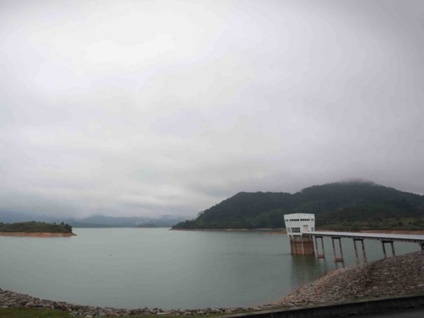 The Linggiu Reservoir in Johor Bahru pictured on August 3, 2015. TODAY file photo