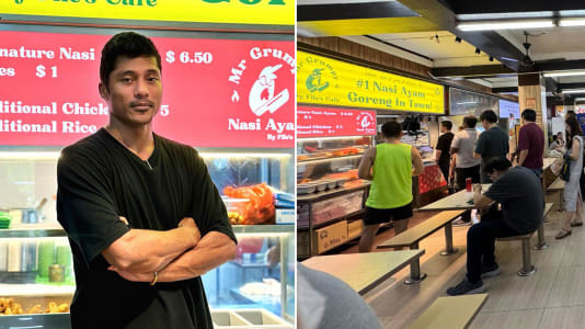 Viral ‘Rude’ Nasi Ayam Hawker’s New Outlet Sells Out In 4 Hours, Has Long Queues