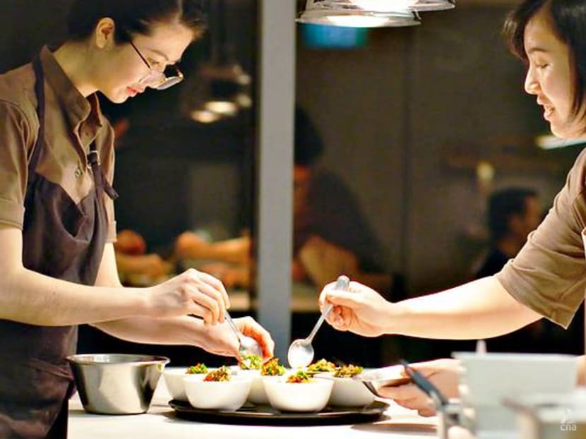 The young female duo bent on educating Singapore diners about food waste