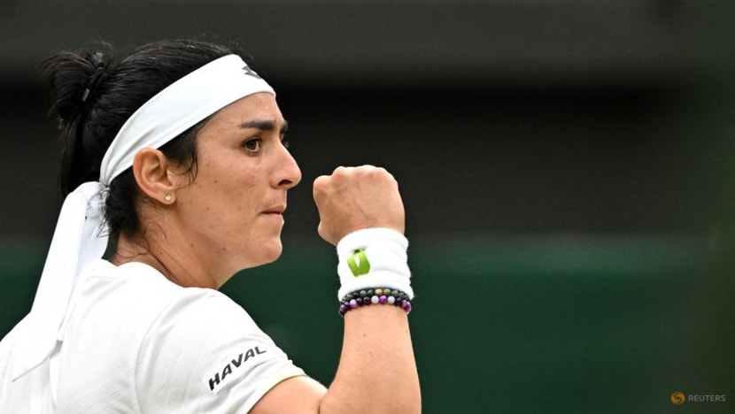 Jabeur rides the punches to beat Sabalenka and reach Wimbledon final - CNA