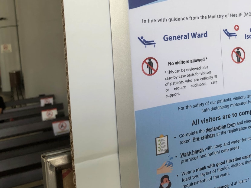 Unvaccinated hospital visitors must test negative for Covid-19 before entering wards from Aug 19: MOH Unvaccinated hospital visitors must test negative for Covid-19 before entering wards from Aug 19: MOH
