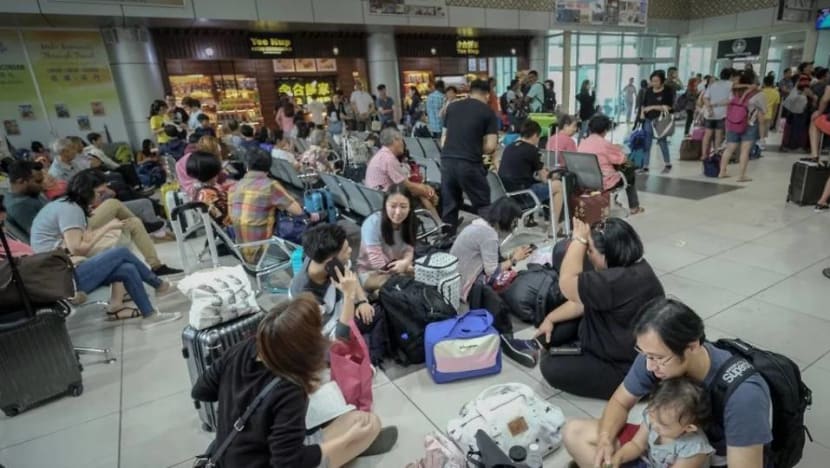 549 passengers stranded at Ipoh airport after flights delayed due to haze 549 passengers stranded at Ipoh airport after flights delayed due to haze