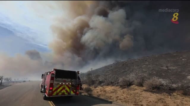 加利福尼亚电流中断 山林野火肆虐