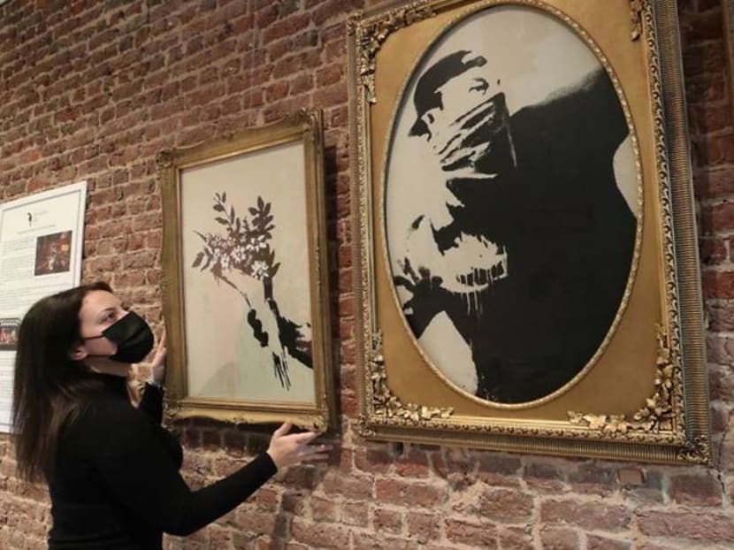 Exhibition spanning 15 years of Banksy opens in Brussels Exhibition spanning 15 years of Banksy opens in Brussels