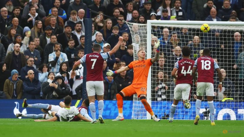 Tottenham slump to Villa defeat as top four hopes suffer blow Tottenham slump to Villa defeat as top four hopes suffer blow