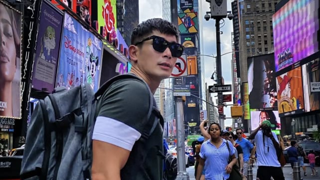 Elvin Ng in New York for acting workshop, on solo trip of 'learning and unlearning'