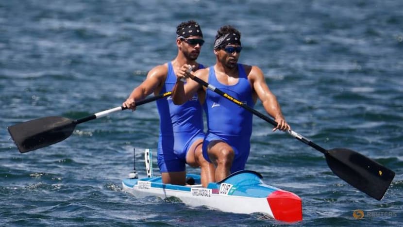 Olympics-Canoe sprint-Cuba's Torres and Jorge win men's canoe double 1000m gold Olympics-Canoe sprint-Cuba's Torres and Jorge win men's canoe double 1000m gold