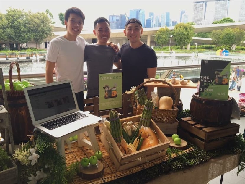 (From left to right): TreeDots founders Tylor Jong, Nicholas Lim, and Lau Jia Cai.