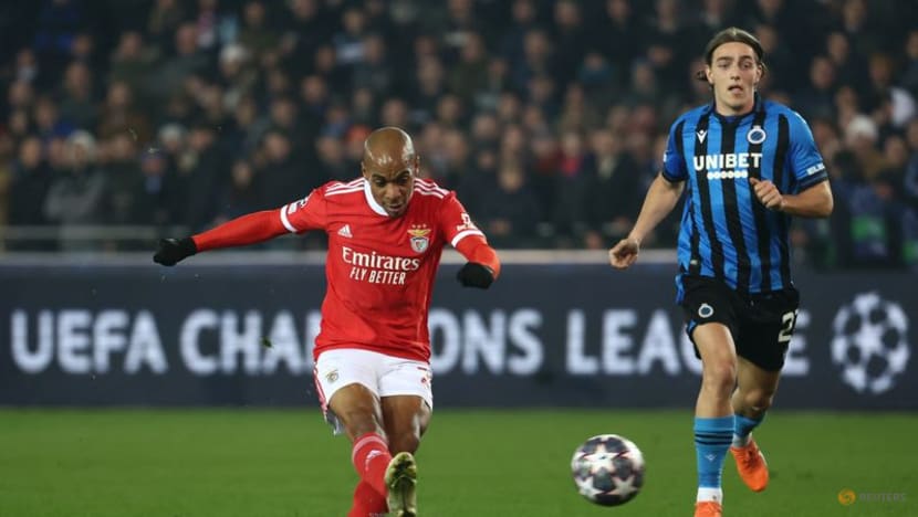 Benfica beat Brugge at the double away in Champions League Benfica beat Brugge at the double away in Champions League
