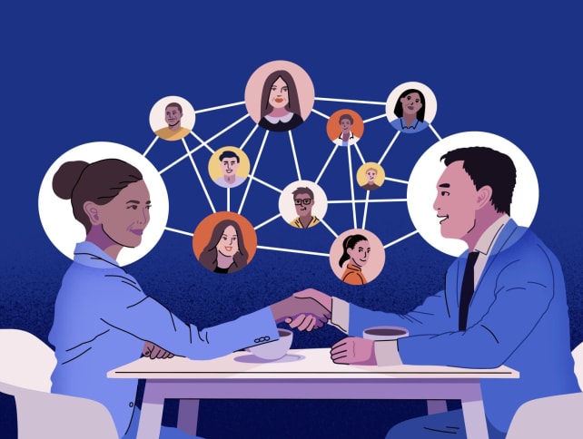 TODAY takes a closer look at how the professional networking landscape has evolved as young professionals blend their work and personal lives online.