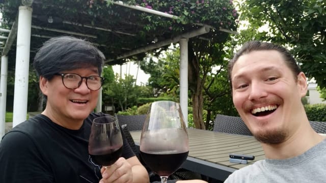 周华健与周厚安同框　31岁儿被嫌少年老成