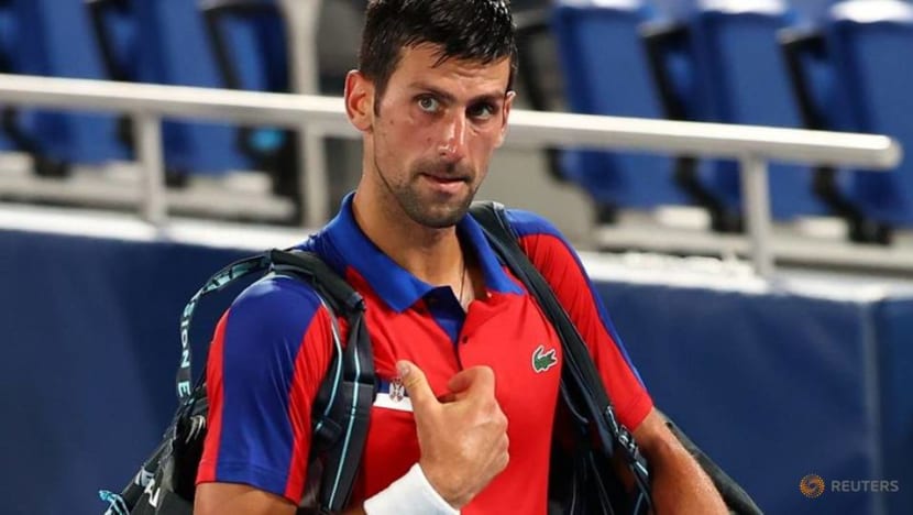 Olympics-Tennis-Djokovic's Golden Slam dreams dashed by Zverev Olympics-Tennis-Djokovic's Golden Slam dreams dashed by Zverev