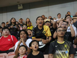 Young ‘superfans’ keep the Singapore Premier League ball rolling