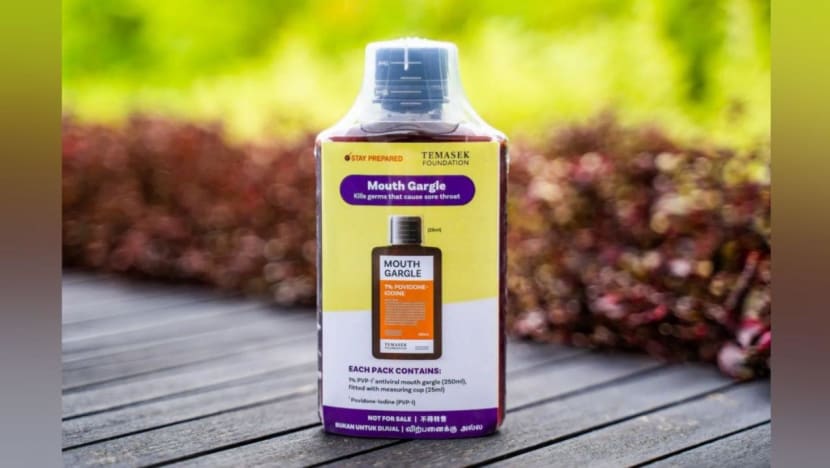 Temasek Foundation to distribute free bottles of gargle to Singapore households Temasek Foundation to distribute free bottles of gargle to Singapore households