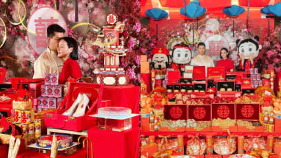 Bride-To-Be Kim Lim’s Guo Da Li Ceremony Had $2mil Worth Of Gifts (Including Rolex Watches & Hermès Bags)