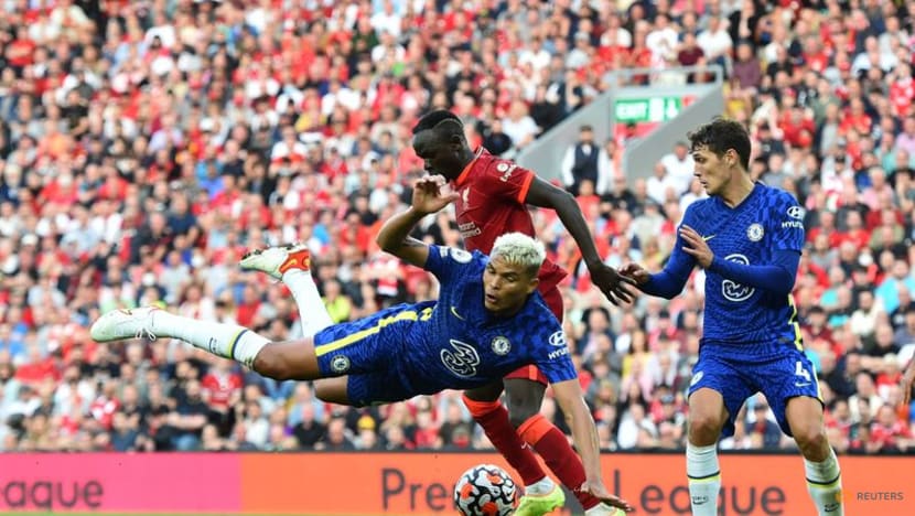 Football:Ten-man Chelsea hold on for point at Liverpool Football:Ten-man Chelsea hold on for point at Liverpool