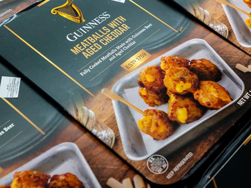 Guinness meatballs 2025 with aged cheddar