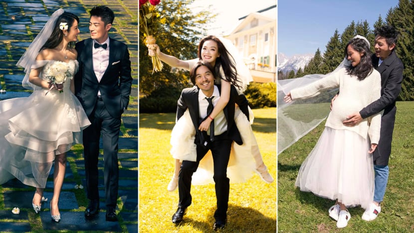 Best celebrity overseas wedding shoots