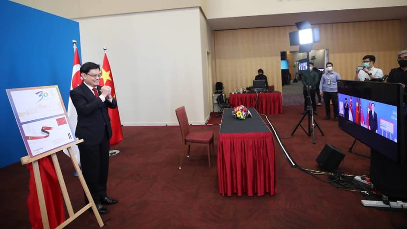 Singapore and China ink landmark number of agreements as countries mark 30 years of diplomatic ties Singapore and China ink landmark number of agreements as countries mark 30 years of diplomatic ties