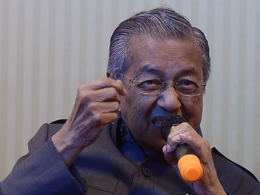Former prime minister Mahathir Mohamad details Malaysia PM Najib Razak's actions after a Cabinet reshuffle last month. Photo: The Malaysian Insider