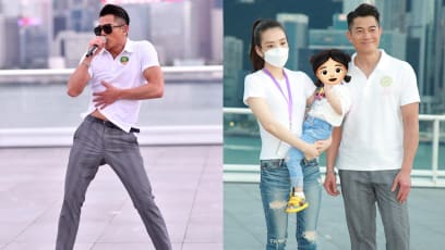 Aaron Kwok’s Oldest Daughter Met The Media For The First Time At His Online Charity Concert