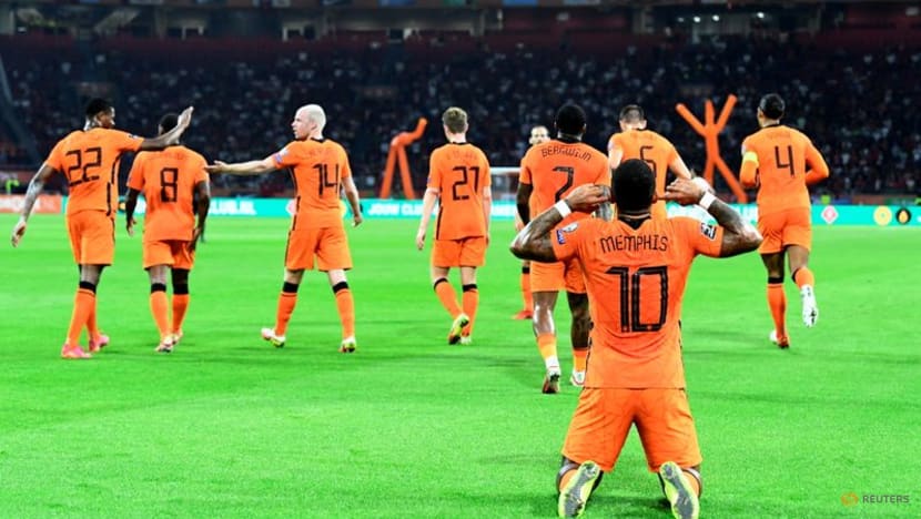 Football:
Depay critical of performance despite first Dutch hat-trick Football:
Depay critical of performance despite first Dutch hat-trick