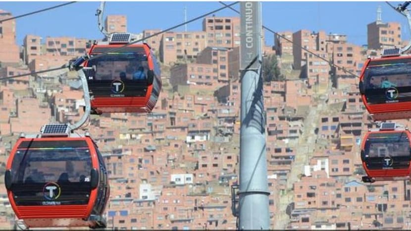 Kereta kabel di Bolivia bakal diiktiraf Guinness sebagai yang terbesar