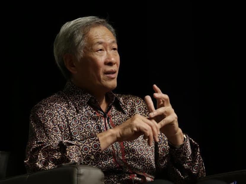 Minister for Defence Dr Ng Eng Hen speaks at Kent Ridge Ministerial Forum 2015, on Aug 20, 2015. TODAY File Photo