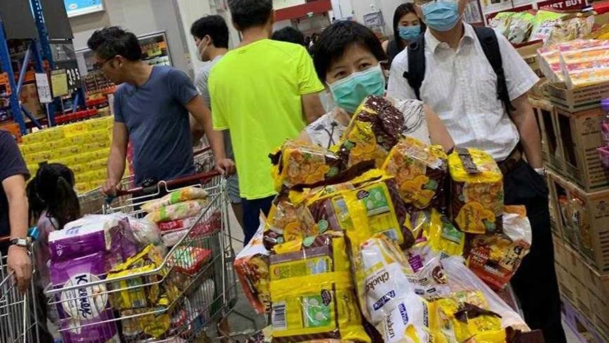 Commentary: Singaporeans queued for toilet paper and instant noodles –  there is no shame in that - CNA