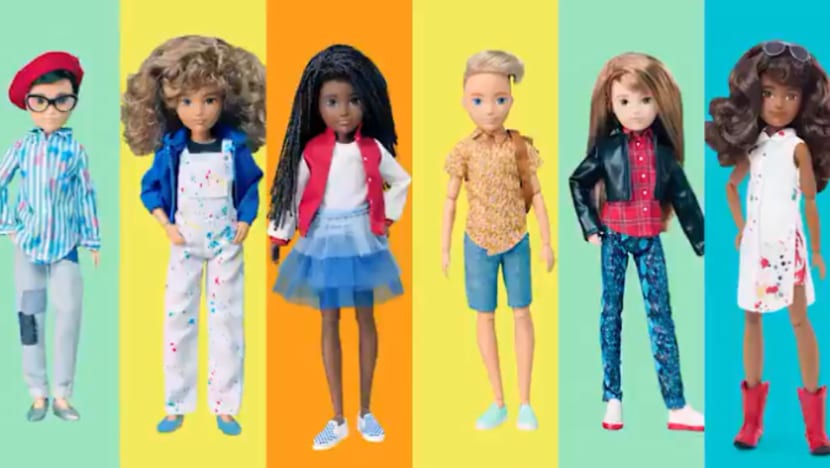 Mattel launches line of 'gender-inclusive' dolls