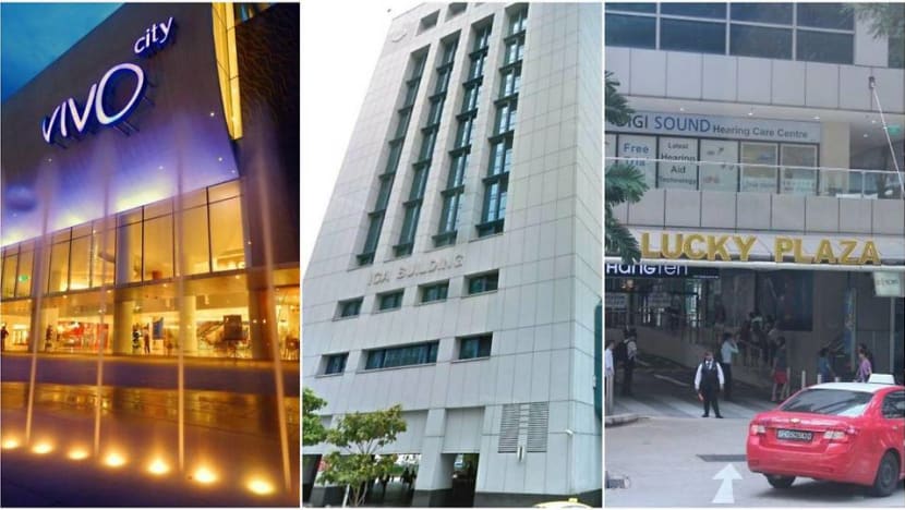 Seven shopping malls, ICA Building added to list of places visited by COVID-19 community cases while infectious Seven shopping malls, ICA Building added to list of places visited by COVID-19 community cases while infectious