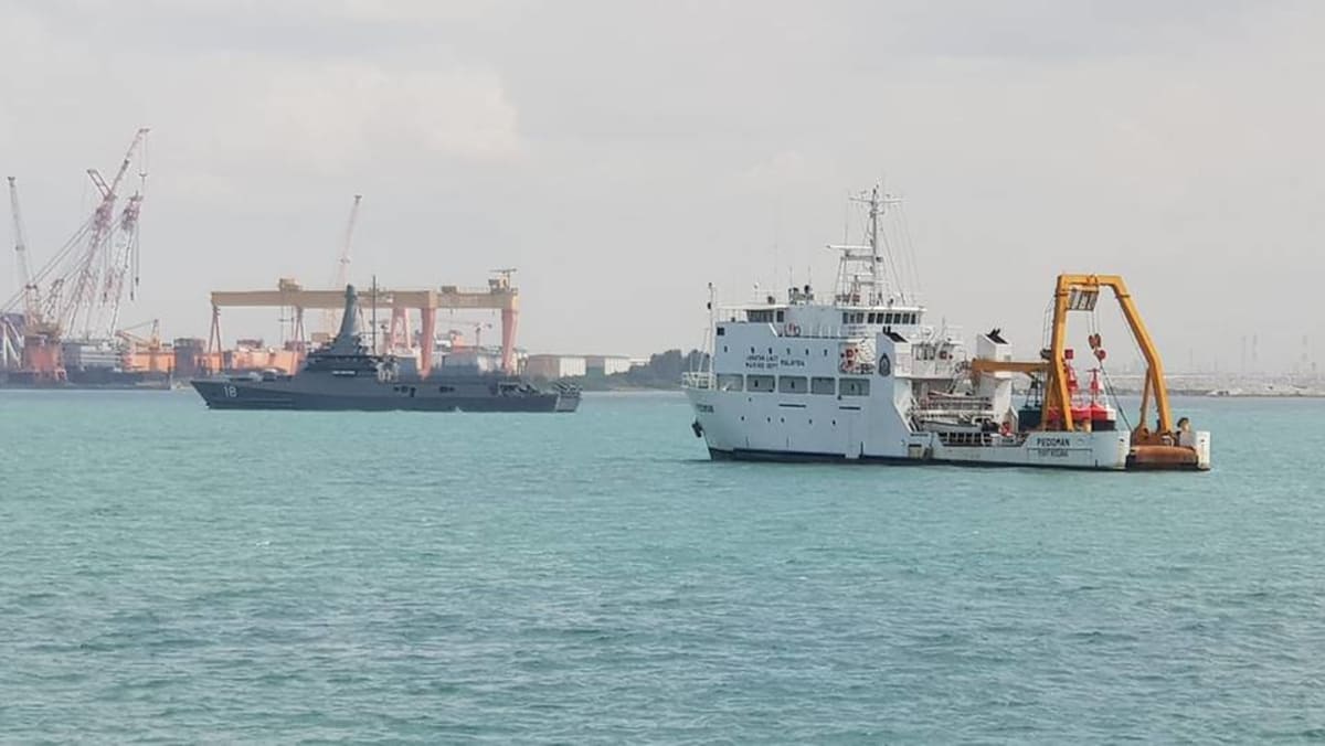 Singapore Malaysia Maritime Dispute 2 Malaysia Vessels Still In Singapore Waters Cna
