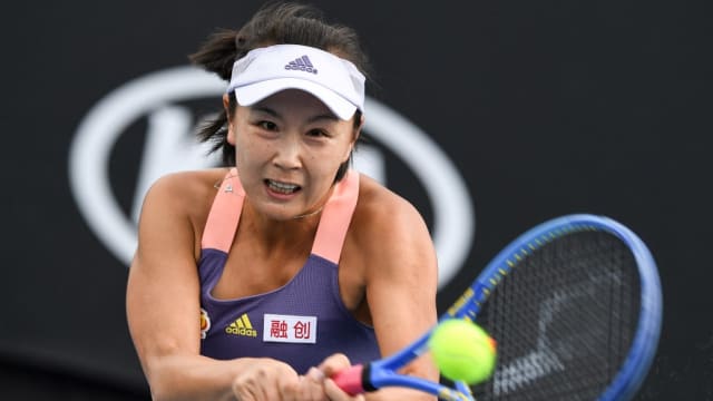 彭帅指控遭性侵 WTA：或准备取消所有在中国赛事