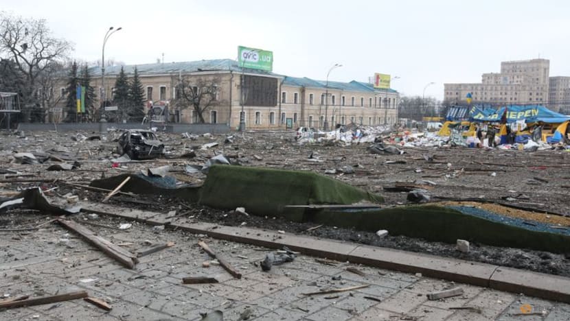 Missiles hit centre of Ukraine's second-largest city Kharkiv Missiles hit centre of Ukraine's second-largest city Kharkiv