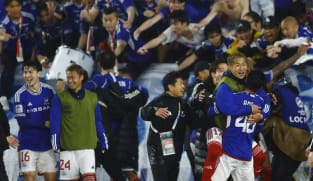 Popp the hero as 10-man Marinos advance to Asian Champions League final